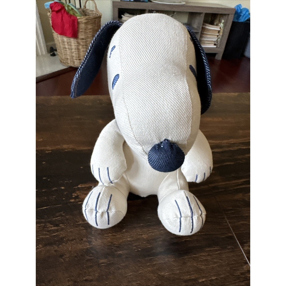 American Eagle Limited Edition Denim Snoopy Peanuts 8" Plush